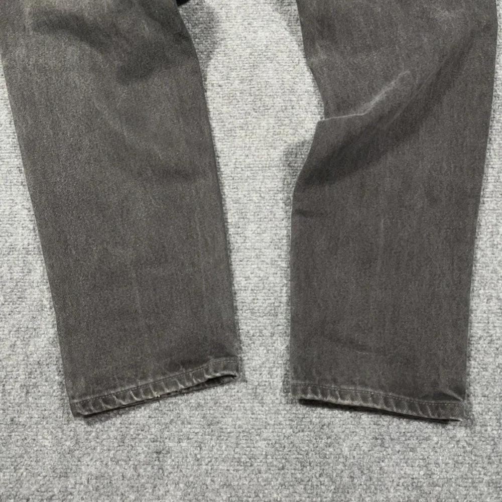 VTG Levi's 550 Relaxed Fit Tapered Leg Jeans Mens 31x31 Black Made‎ In USA Faded